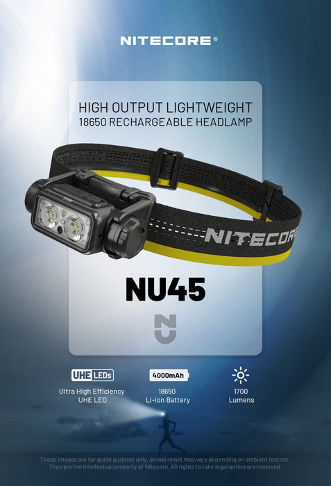 EAN 6952506408221 - Nitecore NU45 linterna Negro Linterna con cinta para cabeza LED imagen 17