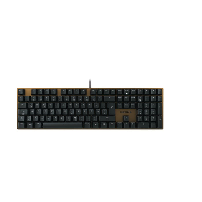 EAN 4025112107498 - CHERRY KC 200 MX teclado Universal USB QWERTZ Alemán Negro, Bronce imagen 1