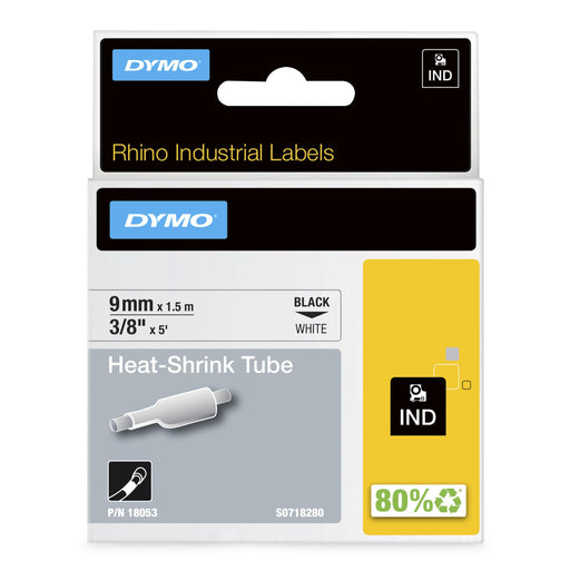 EAN 0071701180537 - DYMO RhinoPRO Heat shrink tubes cinta para impresora de etiquetas D1 imagen 1