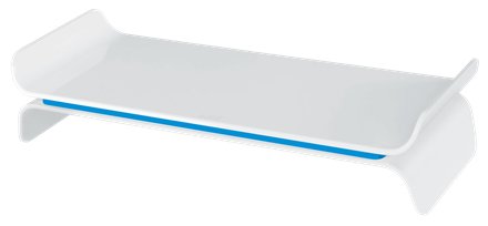 EAN 4002432120208 - Leitz 65040036 soporte para monitor 68,6 cm (27") Escritorio Azul, Blanco imagen 1