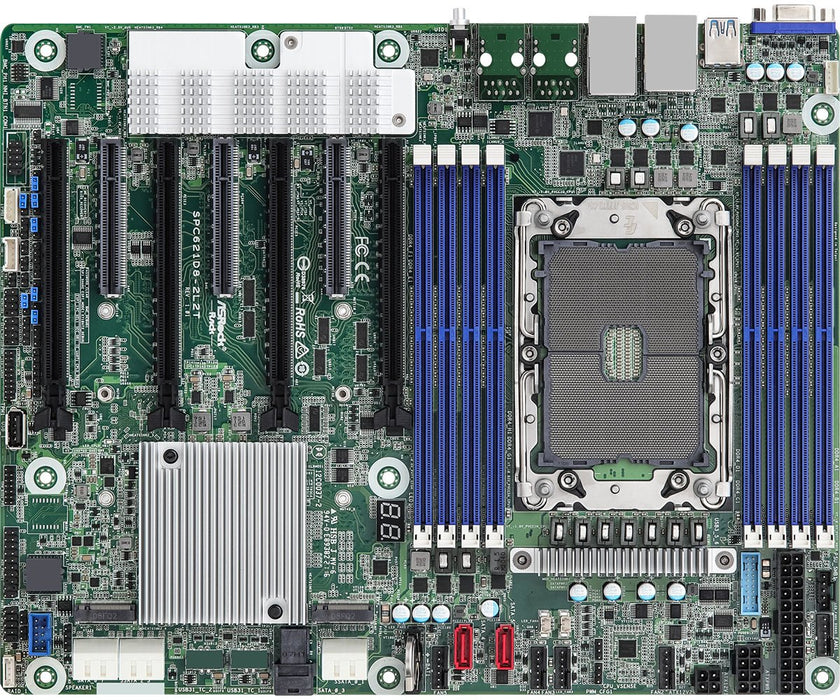 EAN 4710483935763 - Asrock SPC621D8 placa base Intel C621A LGA 4189 ATX imagen 1