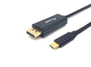EAN 4015867228784 - Equip 133428 adaptador de cable de vídeo 3 m USB Tipo C Gris imagen 1