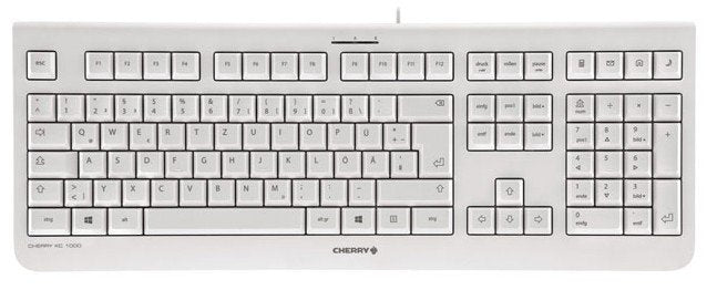 EAN 4025112086526 - CHERRY KC 1000 teclado Hogar USB Suizo Gris imagen 1
