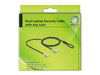 EAN 4043619209354 - Navilock 20935 cable antirrobo Negro, Plata 1,8 m imagen 5