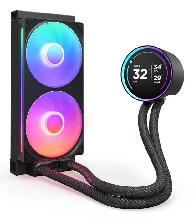 EAN 5056547204147 - NZXT Kraken Elite 240 RGB Procesador Sistema de refrigeración líquida todo en uno 12 cm Negro 1 pieza(s) imagen 2