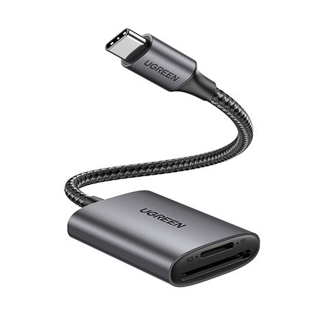 EAN 6957303806577 - Ugreen 80888 lector de tarjeta USB 3.2 Gen 1 (3.1 Gen 1) Type-C Negro, Metálico imagen 1