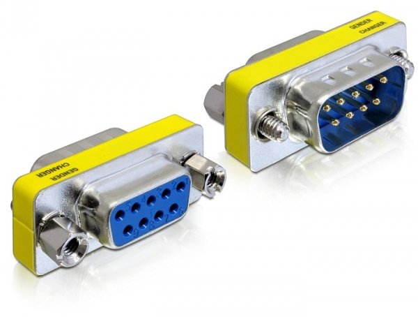 EAN 4043619652495 - DeLOCK 65249 cambiador de género para cable 9-p DSUB Plata imagen 1