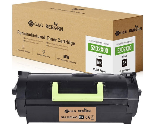 EAN 6942383124895 - G&G GR-L52D2X00 cartucho de tóner 1 pieza(s) Compatible Negro imagen 2