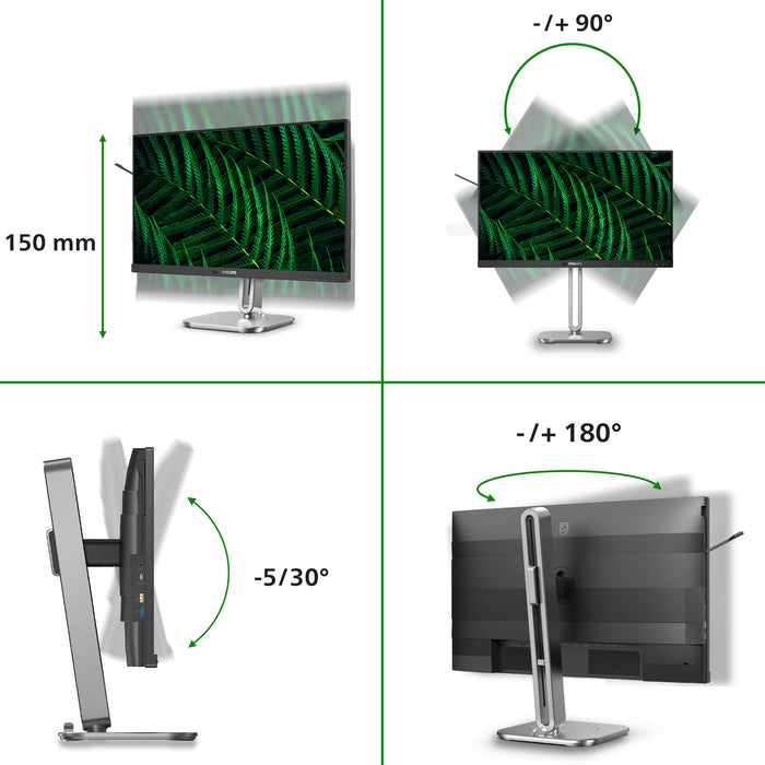 EAN 8721038001747 - Philips 5000 series 24B2G5301/00 pantalla para PC 60,5 cm (23.8") 1920 x 1080 Pixeles Full HD LCD Negro imagen 5