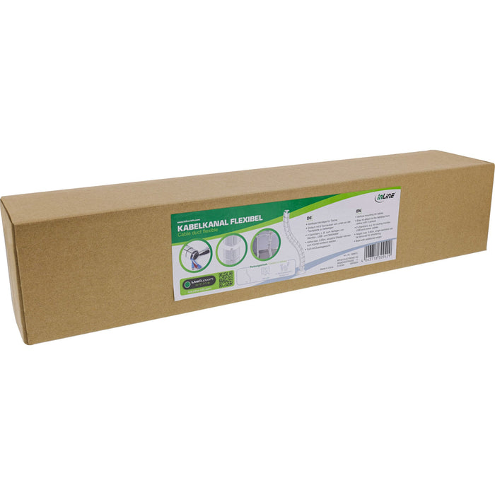 EAN 4043718309429 - InLine 59997C organizador de cables Escritorio Panel guíacables Blanco 1 pieza(s) imagen 6