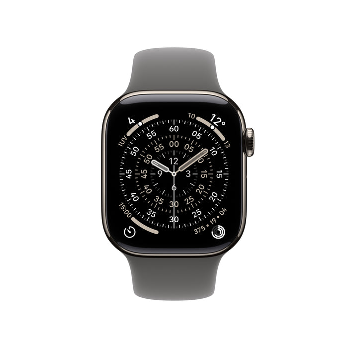 EAN 0195950470963 - Apple Watch Series 11 OLED 42 mm Digital 374 x 446 Pixeles Pantalla táctil 5G Titanio Wifi GPS (satélite) imagen 2