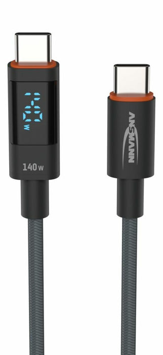 EAN 4013674195916 - Ansmann 1700-0171 cable USB USB 2.0 2 m USB C 0,48 Gbit/s 140 W Antracita imagen 1