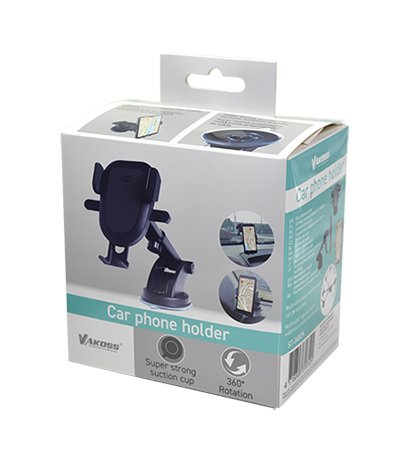 EAN 4718308316124 - Vakoss ST-3482K soporte Soporte activo para teléfono móvil Teléfono móvil/smartphone Negro imagen 4