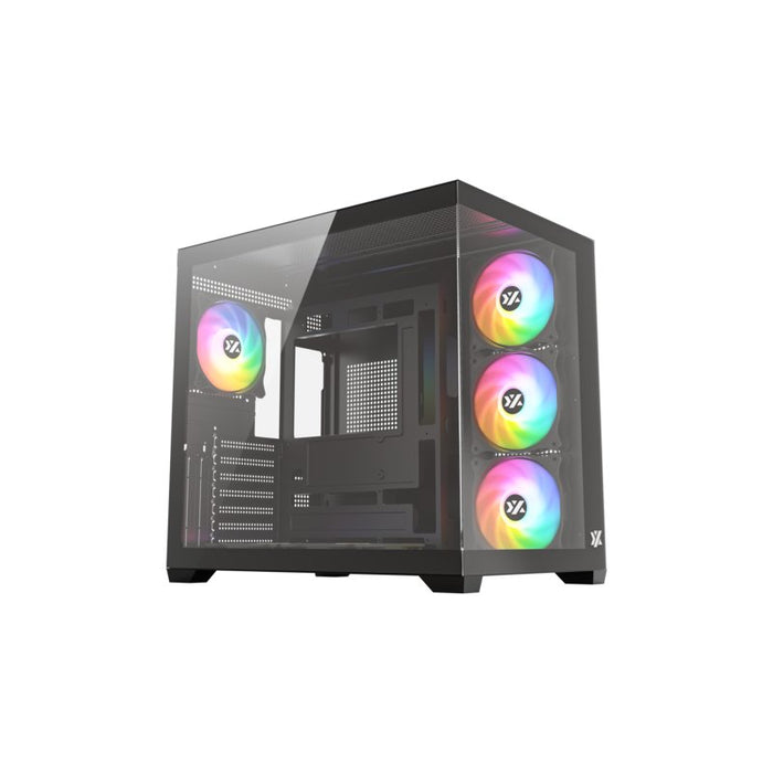 EAN 6978262011581 - XYZ X-CS-TESSERACTX50-B carcasa de ordenador Cubo Negro imagen 1