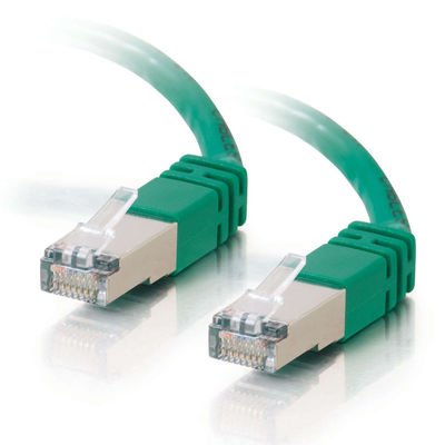 EAN 5420016818515 - LOGON SSTP Cat5e cable de red Verde 1,5 m imagen 1