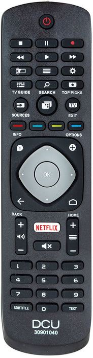 EAN 8436556989834 - DCU Advance Tecnologic 30901040 mando a distancia IR inalámbrico TV Botones imagen 1