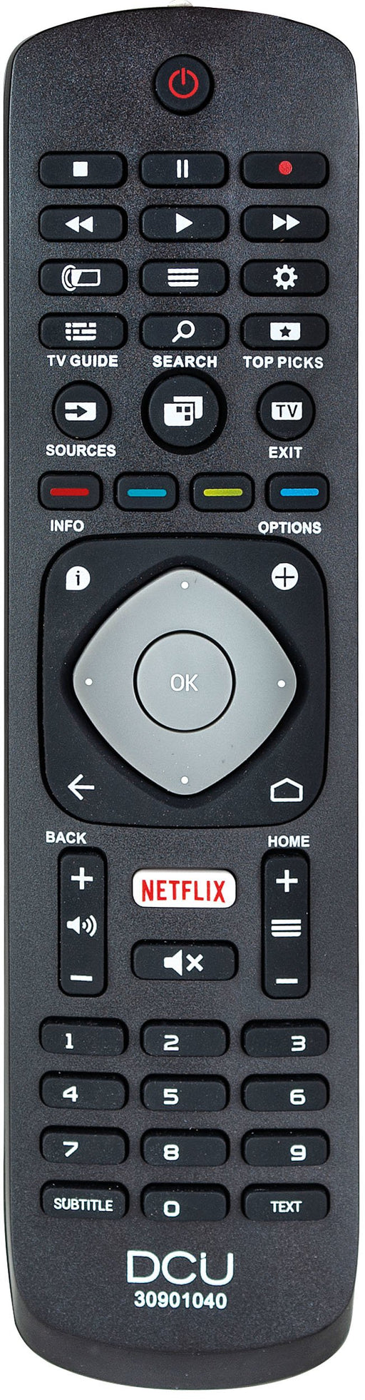EAN 8436556989834 - DCU Advance Tecnologic 30901040 mando a distancia IR inalámbrico TV Botones imagen 1