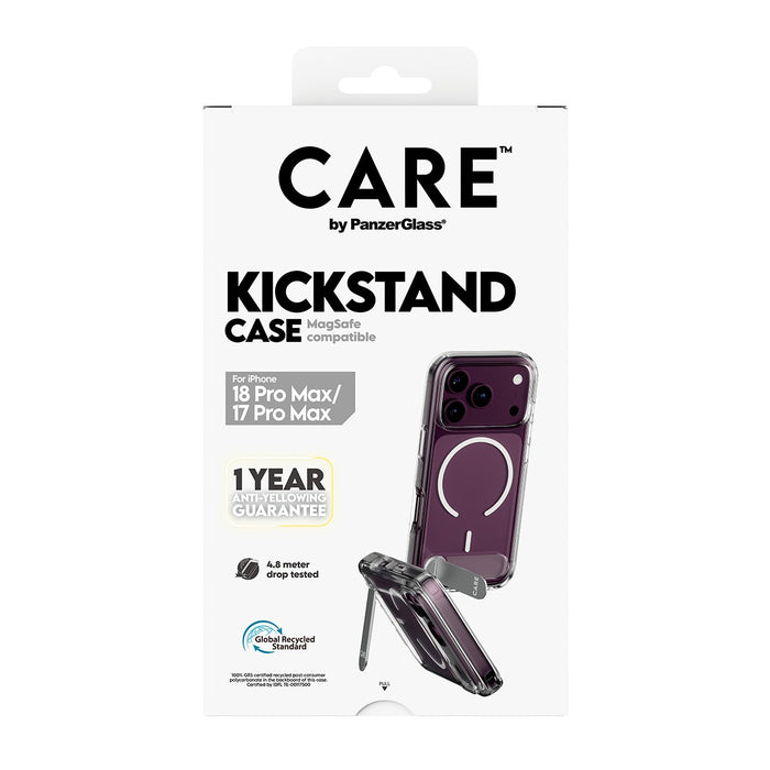 EAN 5715685043864 - PanzerGlass CARE™ by ® Kickstand Case Transparent w. White MagSafe iPhone 2026 Pro Max | 17 Pro Max funda imagen 3