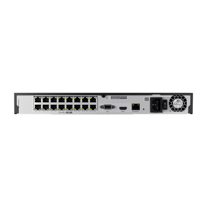 EAN 8801089228413 - Hanwha ARN-1610S Grabadore de vídeo en red (NVR) Negro imagen 5