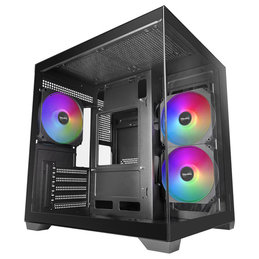 EAN 8435693114437 - Mars Gaming MCVIEW3 carcasa de ordenador Mini Tower Negro imagen 1