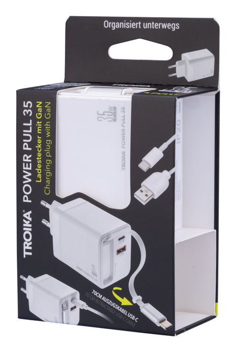 EAN 4024023038280 - TROIKA CHA35 Smartphone, Tableta Blanco Corriente alterna Carga rápida Interior imagen 5