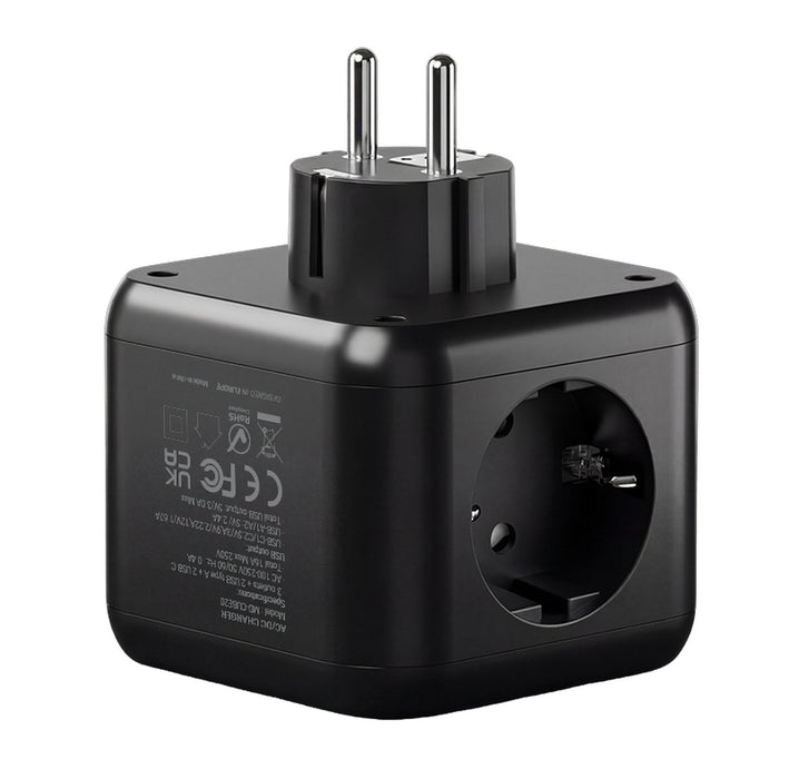 EAN 8435693114048 - Mars Gaming MDCUBE20 cargador de dispositivo móvil Negro imagen 3