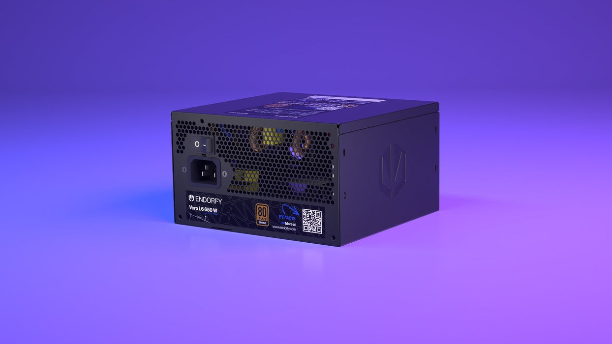 EAN 5903018668918 - ENDORFY Vero L6 unidad de fuente de alimentación 650 W 24-pin ATX ATX Negro imagen 15