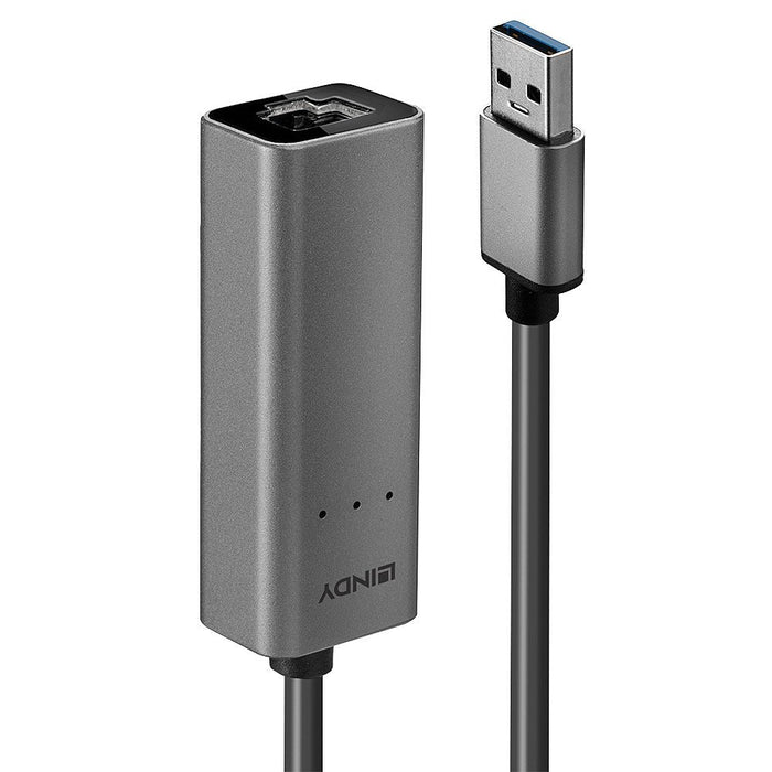 EAN 4002888433136 - Lindy 43313 cambiador de género para cable USB-A RJ-45 Plata imagen 1