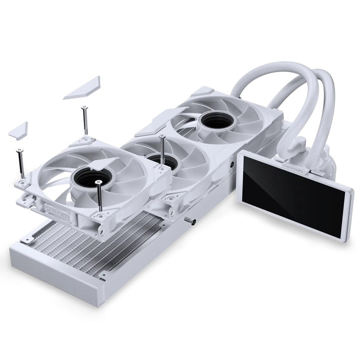 EAN 0886523004219 - Phanteks Glacier One 360M25 LCD Procesador Sistema de refrigeración líquida todo en uno 12 cm Blanco 1 pi imagen 6