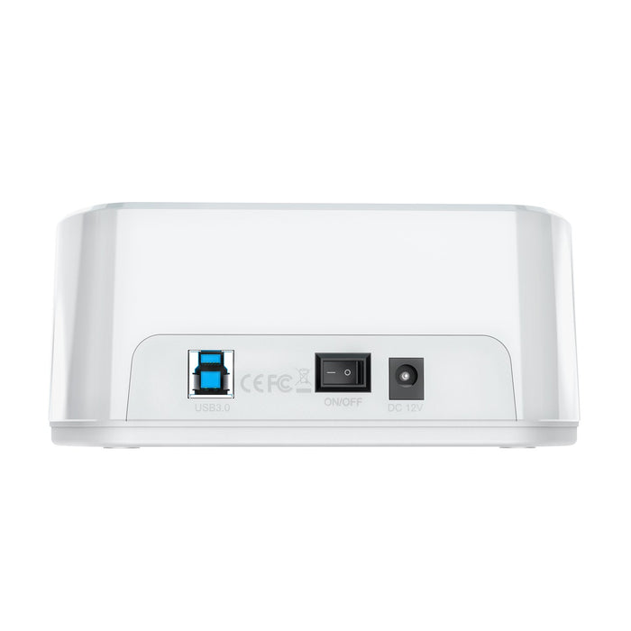 EAN 8436574707915 - AISENS ASDS-D02W base de conexión para disco duro USB 3.2 Gen 1 (3.1 Gen 1) Type-B Blanco imagen 2