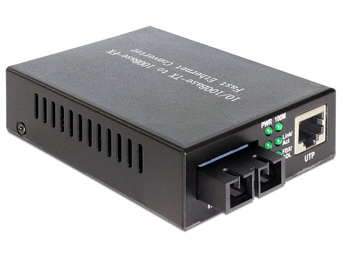 EAN 4043619862160 - DeLOCK 86216 convertidor de medio 100 Mbit/s 1310 nm Multimodo Negro imagen 1