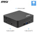 EAN 4711377431200 - MSI Cubi NUC AI+ 3MG-005BEU USFF Negro 322 Intel® SoC FCBGA2540 4,4 GHz Altavoces incorporados imagen 3
