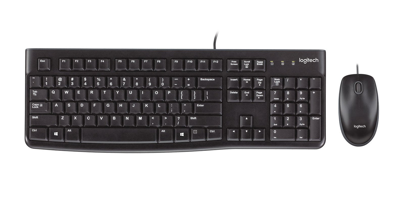 EAN 5099206023383 - Logitech 920-002823 teclado Ratón incluido USB QWERTY Nórdico Negro imagen 1