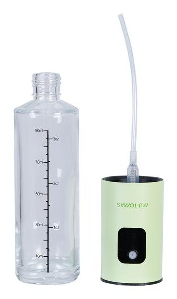 EAN 8021735225959 - Muitomas OILSPRAY100MLGN dispensador de aceite/vinagre 0,1 L Botella Vidrio, Plástico Transparente, Verde imagen 3