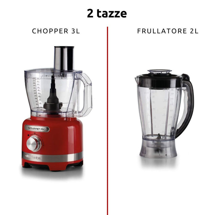 EAN 8003705124059 - Ariete 1782/00 robot de cocina 1000 W 3 L Rojo imagen 3