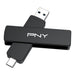 EAN 0751492796611 - PNY DUO LINK V3 unidad flash USB 2 TB USB Type-A / USB Type-C 3.2 Gen 2 (3.1 Gen 2) Negro imagen 4