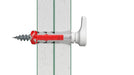 EAN 4048962459500 - Fischer 564169 tornillo de anclaje y taco 25 pieza(s) Juego de enchufes de pared y ganchos de tornillo imagen 11