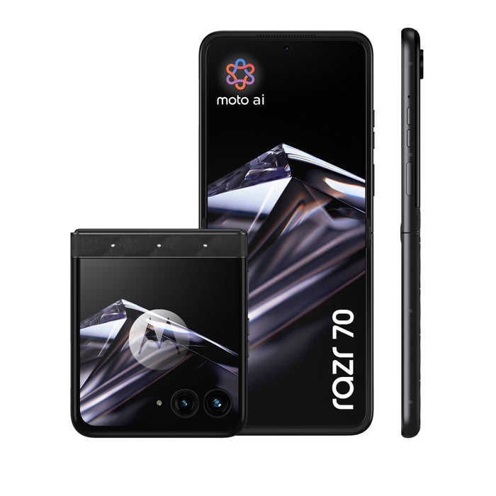 EAN 840493636856 - Motorola razr 70 17,5 cm (6.9") SIM doble Android 16.0 5G USB Tipo C 8 GB 256 GB 4800 mAh Negro imagen 3