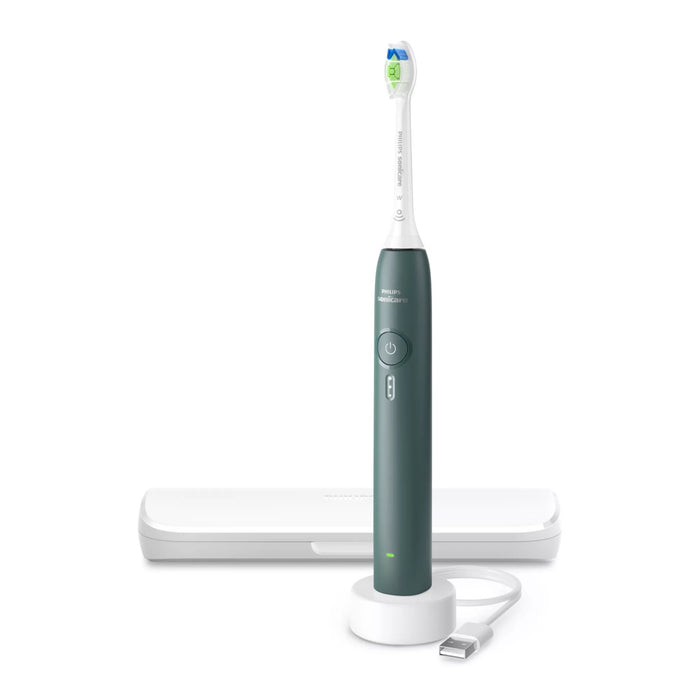 EAN 8720689046558 - Philips Sonicare 3100 series HX4033/26 cepillo eléctrico para dientes Adulto Cepillo dental sónico Verde imagen 1