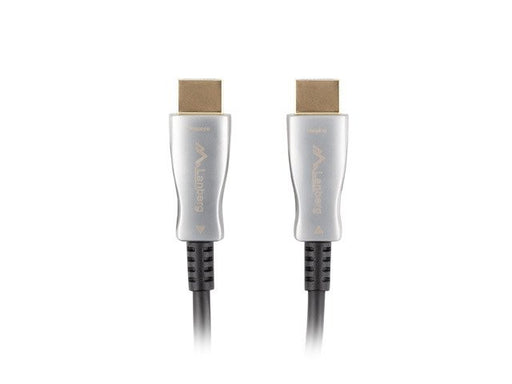 EAN 5901969429817 - Lanberg CA-HDMI-20FB-0200-BK cable HDMI 20 m HDMI tipo A (Estándar) Negro, Plata imagen 1