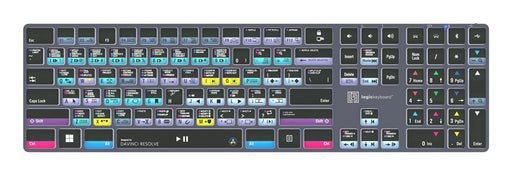 EAN 5707795023379 - Logickeyboard LKB-RESB-TPC teclado Hogar / Oficina USB + Bluetooth QWERTY Inglés del Reino Unido Negro imagen 1