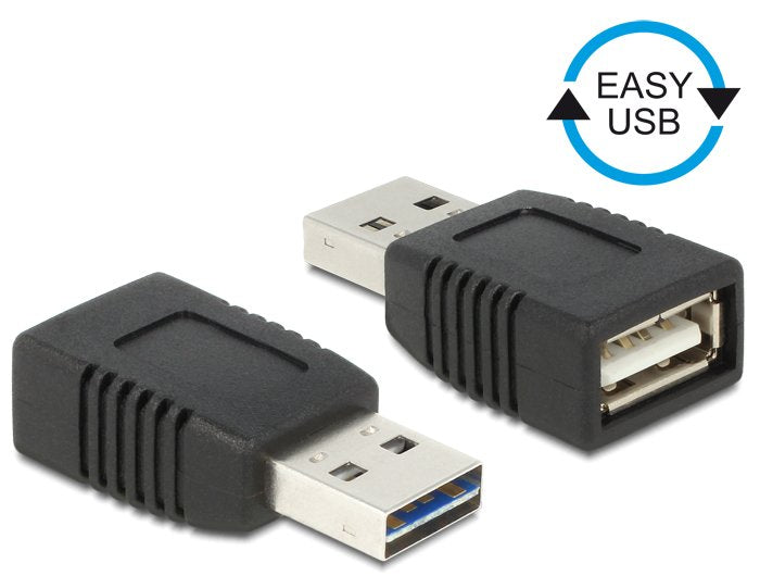 EAN 4043619655205 - DeLOCK 65520 cambiador de género para cable USB 2.0 A Negro imagen 1