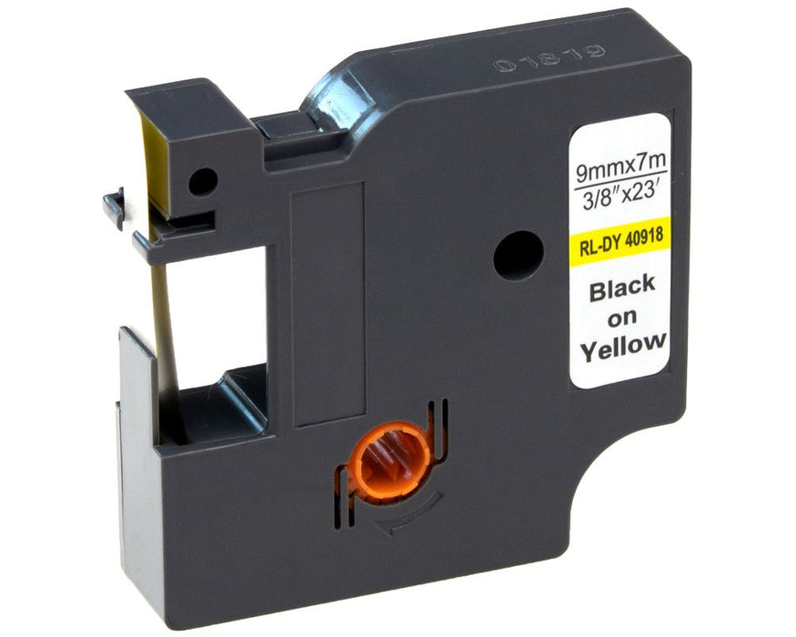 EAN 6942383160091 - G&G 15567 cinta para impresora de etiquetas Negro sobre amarillo D1 imagen 2