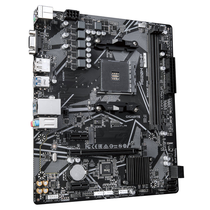 EAN 4719331882457 - GIGABYTE A520M S2HP placa base AMD A520 Zócalo AM4 micro ATX imagen 3