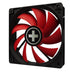 EAN 4044953500879 - Xilence XPF120.R Carcasa del ordenador Ventilador 12 cm Negro, Rojo imagen 2