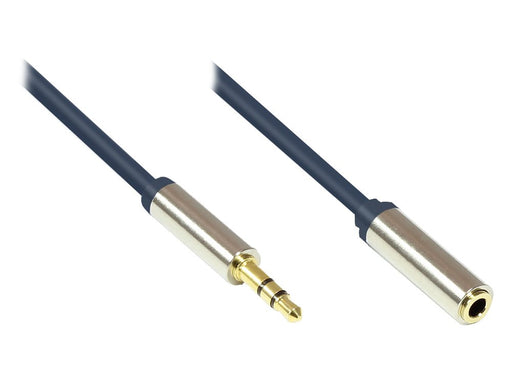 EAN 4014619718627 - Alcasa GC-M0055 cable de audio 5 m 3,5mm Azul imagen 1
