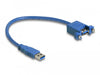 EAN 4043619869947 - DeLOCK 86994 cable USB USB 3.2 Gen 1 (3.1 Gen 1) 0,25 m USB A Azul imagen 1