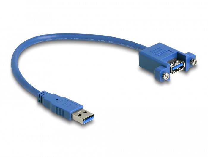 EAN 4043619869947 - DeLOCK 86994 cable USB USB 3.2 Gen 1 (3.1 Gen 1) 0,25 m USB A Azul imagen 1