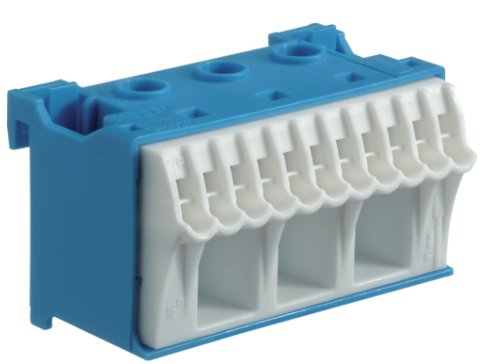 EAN 3250613849139 - Hager KN14N bloque de terminales Azul, Blanco imagen 1