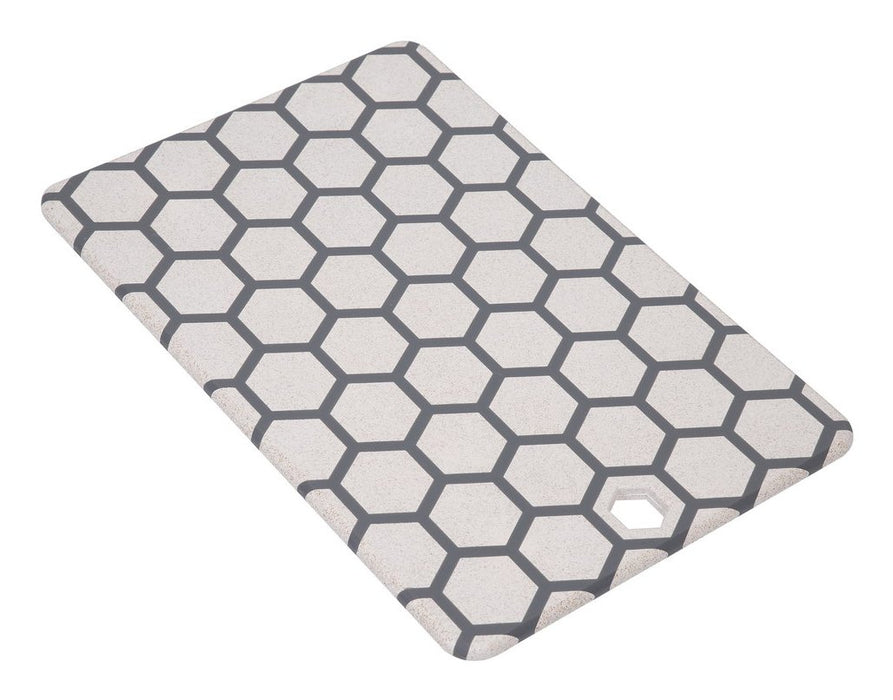 EAN 4260403577653 - Resto Kitchenware 95401 tabla de cocina para cortar Rectangular Plástico Gris, Blanco imagen 4